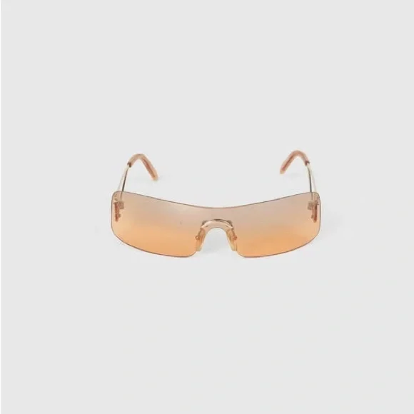 ICONIC DIOR MISS DIORELLA VINTAGE SUNGLASSESS ORANGE/GOLD - Picture 6 of 6